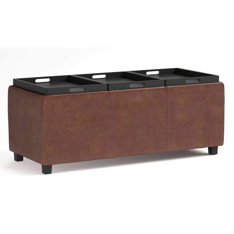 Modern Storage Ottoman for Living Room