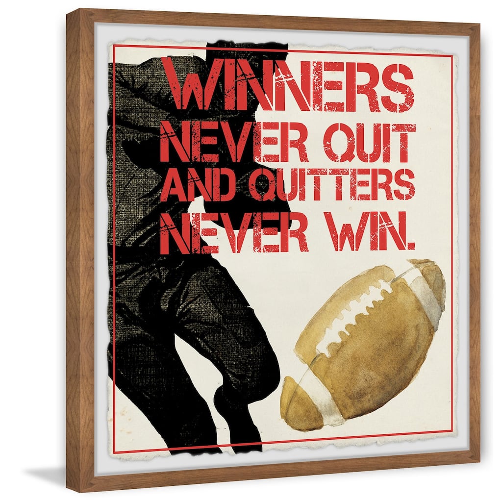 Sports Epigram IV Framed Wall Art, Elegant Home Touch - Sophisticated Artwork for Refined Décor