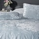 preview thumbnail 8 of 11, DESIGN STUDIO Rochelle Outline Floral Crushed Velvet Comforter Set