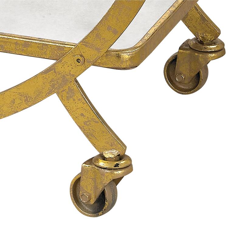 Sterling Ring Bar Cart