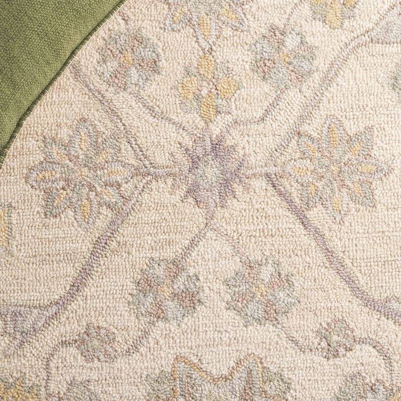 SAFAVIEH Handmade Blossom Eefke Modern Floral Wool Rug
