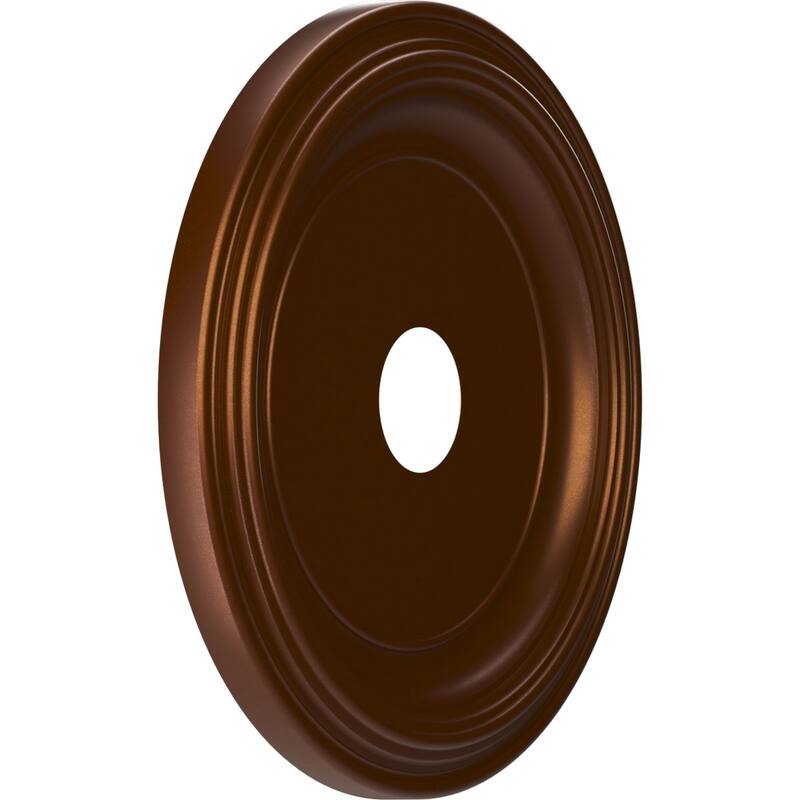3 1/2" Inside Diameter - Traditional Thermoformed PVC Ceiling Medallion
