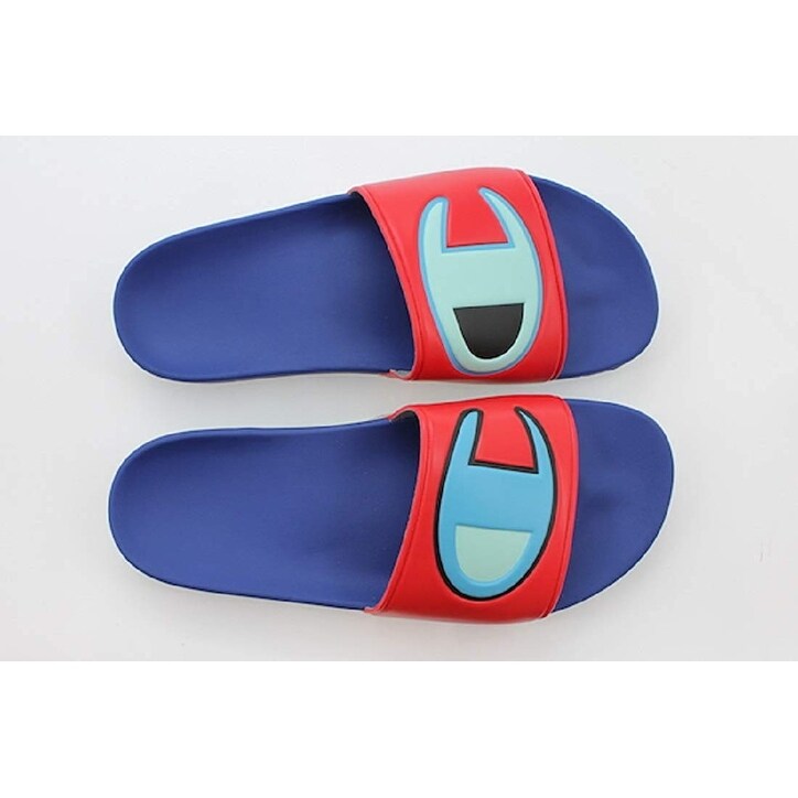 Shop Champion Mens Ipo C Block Slide Adult Red Multi Surf The Web Overstock 27972555
