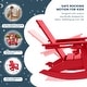 preview thumbnail 65 of 68, Shoreside Kids Outdoor Poly Adirondack Rocking Chair with Cup Holder (Set of 2)