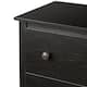 Copper Grove Periyar Washed Black 5-drawer Chest