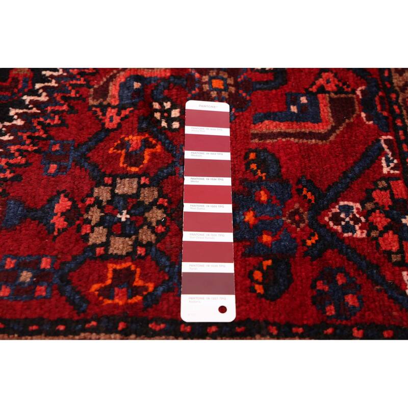 ECARPETGALLERY Hand-knotted Anadol Red Wool Rug - 4'5 x 7'2