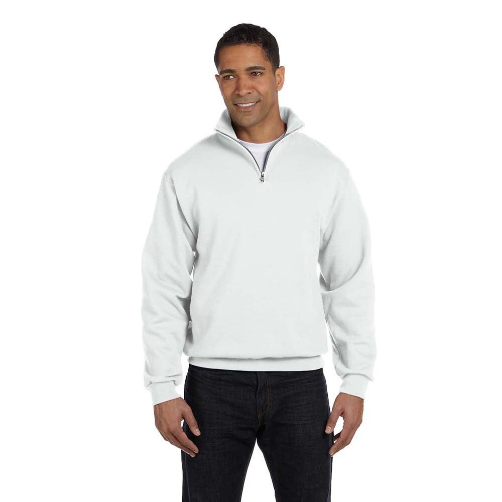 Zip collar sweatshirt