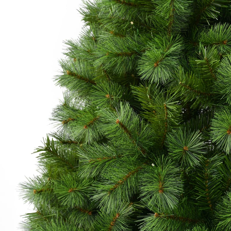 Puleo International 9' Pre-Lit Artificial Wyoming Pine Tree with Multi-Function LED Lights