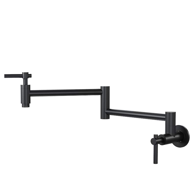 1.8 GPM Wall Mounted Pot Filler Kitchen Sink Faucet