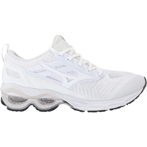 mizuno white running shoes