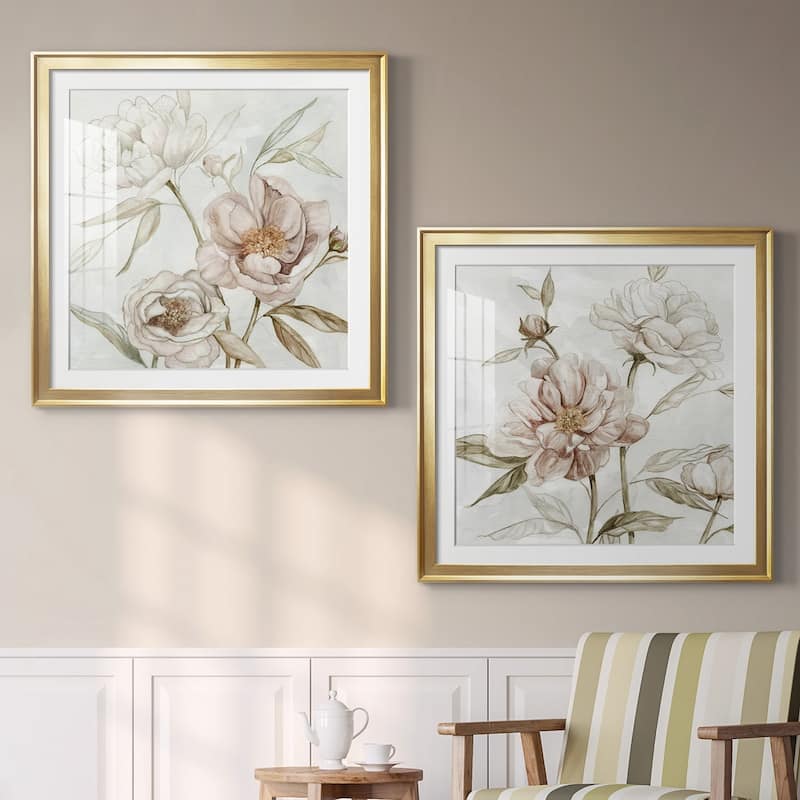 Washed Botanical I Premium Framed Print - Ready to Hang