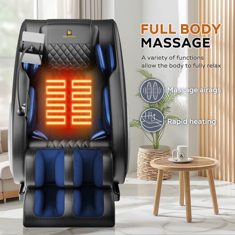 GDFStudio - Full Body Zero Gravity Air Pressure Massage Chair Recliner