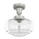 preview thumbnail 25 of 28, Hunter 10" Saddle Creek 1 Light Pendant or Semi-Flush Mount Ceiling Light - Kitchen Island, Dining Room, Entry