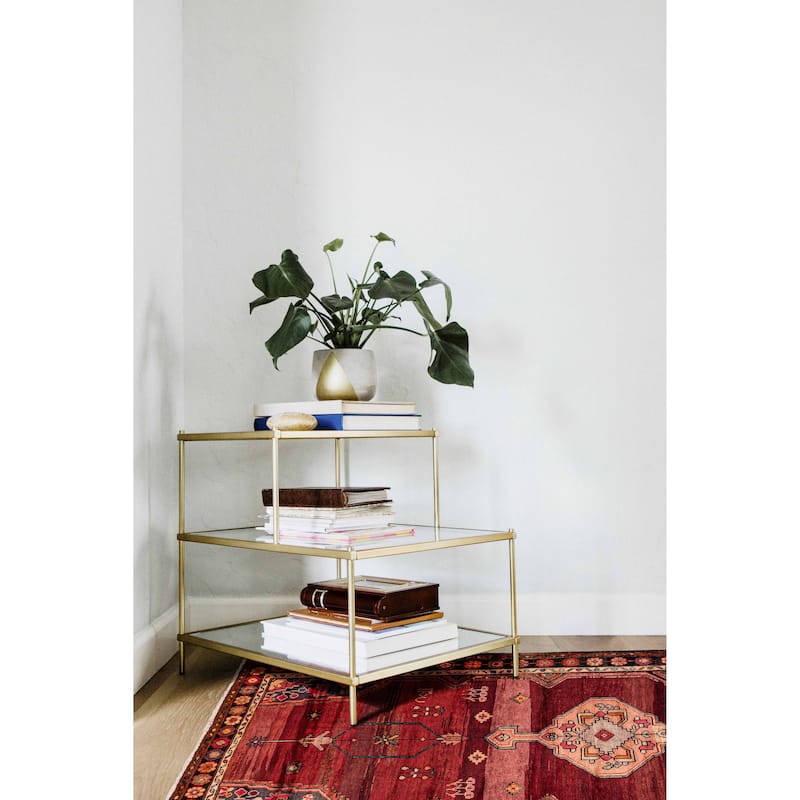 ECARPETGALLERY Hand-knotted Konya Anatolian Red Wool Rug - 5'1 x 10'10