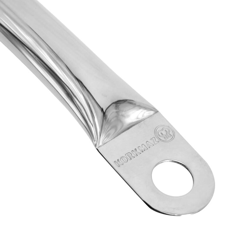 10 Inch Pro Professional Series Tava and Frypan in Brushed Silver