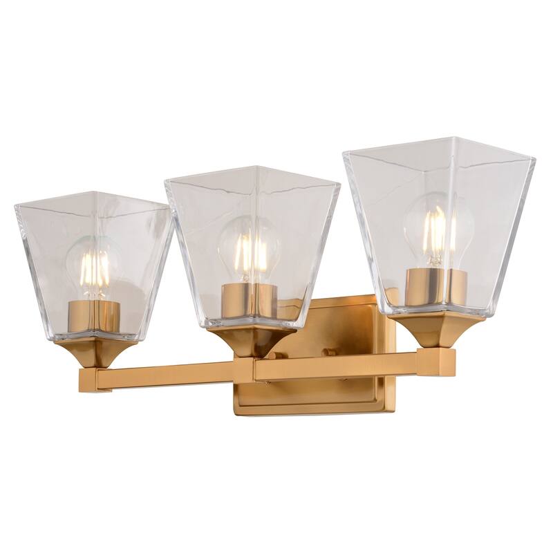 Vaxcel Lighting W0494 Wallingford 3 Light 23" Wide Vanity Light - Modern Gold