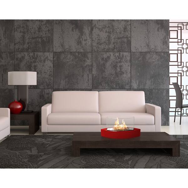 Shop Anywhere Fireplaces 90208 Lexington Red Tabletop Fireplace