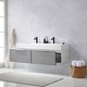 preview thumbnail 53 of 117, Vegadeo Bath Vanity with One-Piece Composite Stone Sink Top