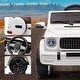 preview thumbnail 4 of 3, 12V electric scooter, wheel suspension, safety lock, soft start, LED light, music, battery powered, white