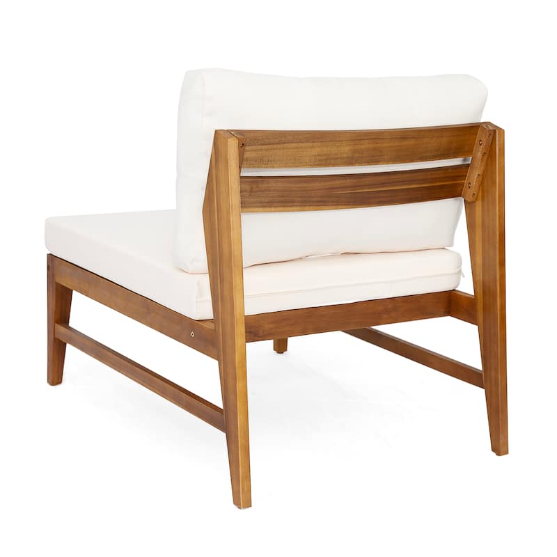 Christopher Knight Home-Rawson Acacia Wood Outdoor Chat Set