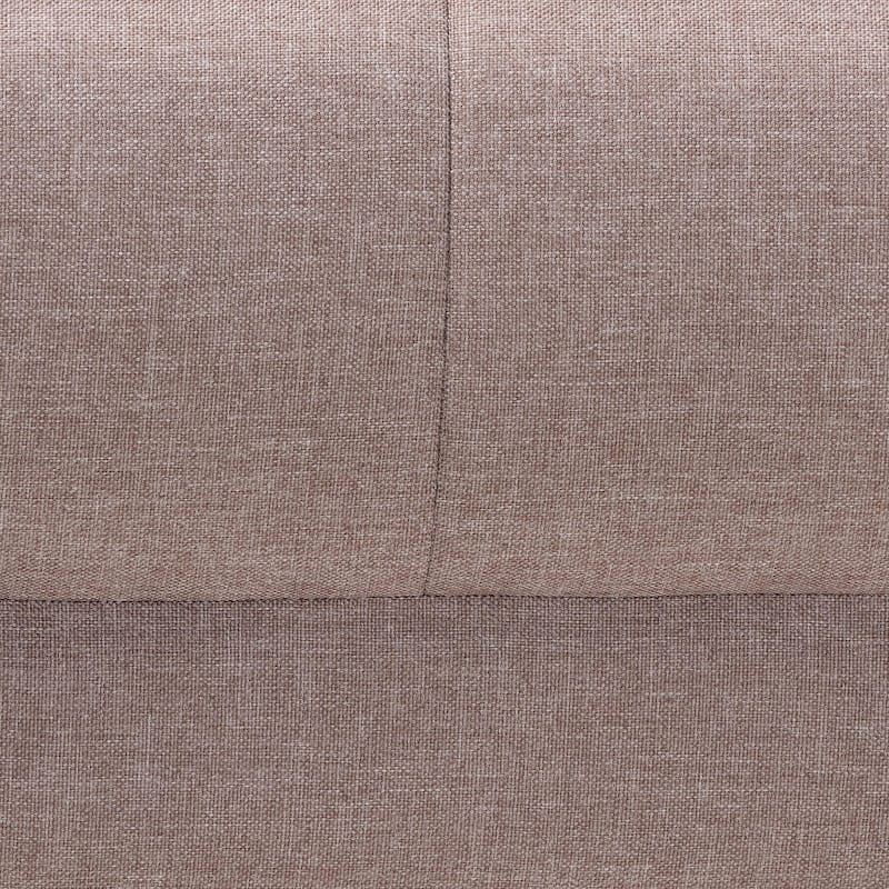 Claire Contemporary Clay Fabric Upholstered Convertible Sofa Bed