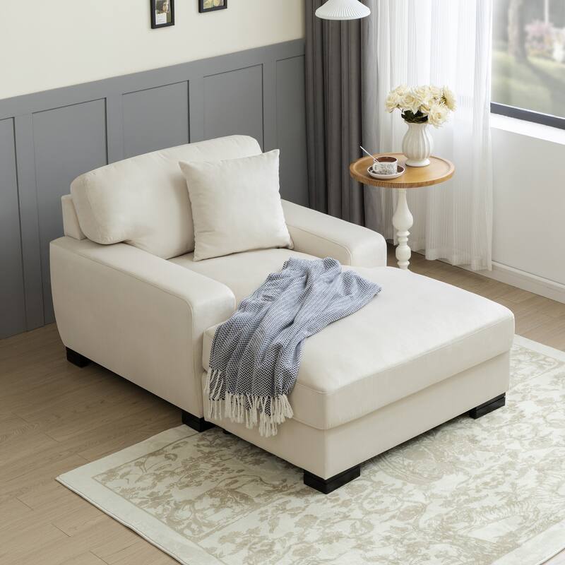 Stylish Design Chaise Lounge Single Sofa Side Chair Bed Bath & Beyond