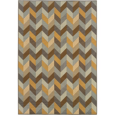 Vista Home Bar Harbour Outdoor/ Indoor Abstract Area Rug