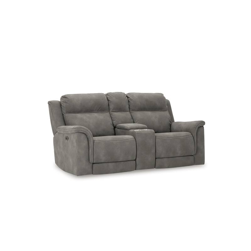 Signature Design by Ashley Next-Gen DuraPella Power Reclining Loveseat with Console