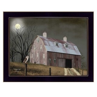 Midnight Moon 1 Black Framed Print Wall Art - Bed Bath & Beyond - 39736930