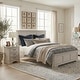 preview thumbnail 21 of 48, Roundhill Furniture Maderne 3-Piece Wood Bedroom Set, Panel Bed and Two Nightstands