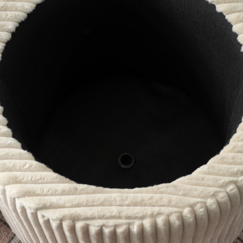 Rue Sherpa/Corduroy Storage Ottoman