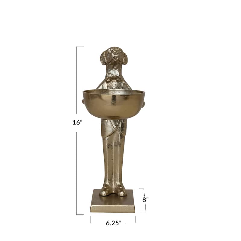 Cast Aluminum Holding Bowl