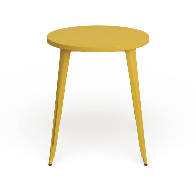 30'' Round Metal Indoor-Outdoor Table - 30"W x 30"D x 29.5"H