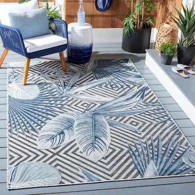 SAFAVIEH Cabana Ameetha Indoor/ Outdoor Waterproof Transitional Rug