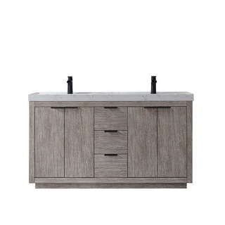 Leiza 60" Bath Vanity with Countertop