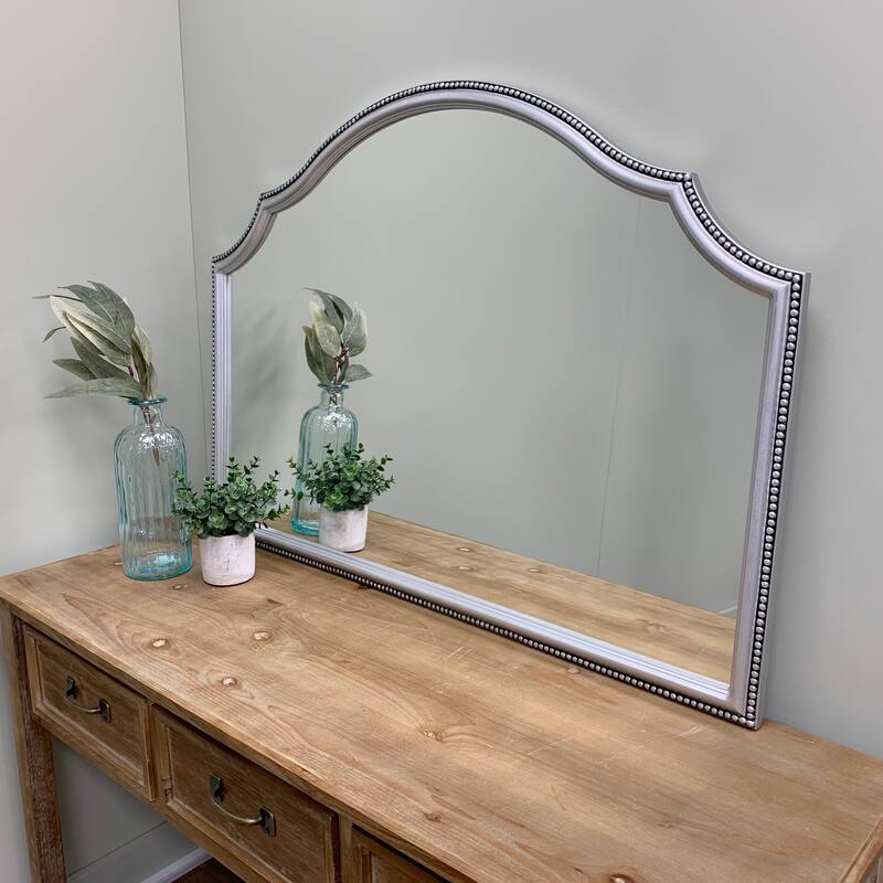 Lansing Framed Mantel Mirror - Peaks Cathedral - 38x27