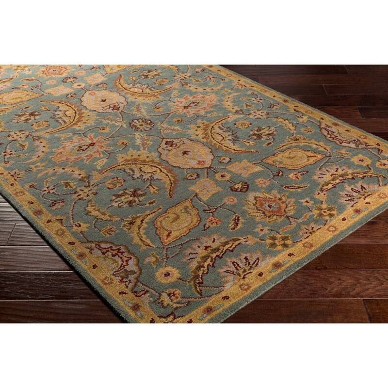 Hand-Tufted Alton Floral Wool Rug (5' x 8')