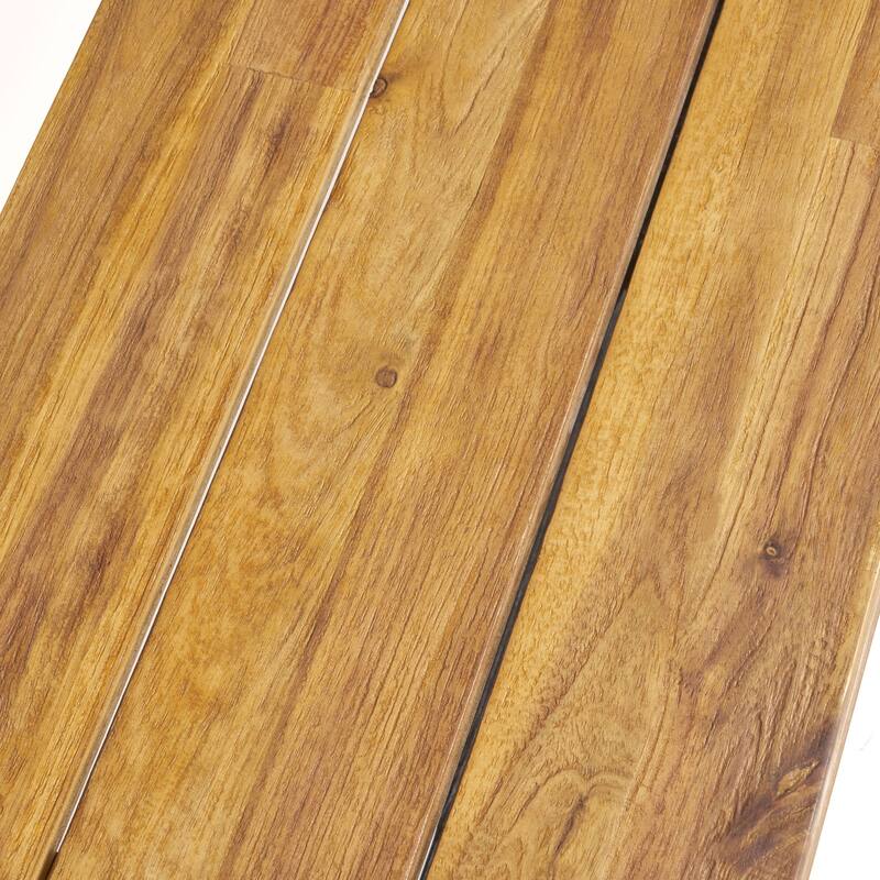 Raphael Outdoor Acacia Wood Bench by Christopher Knight Home