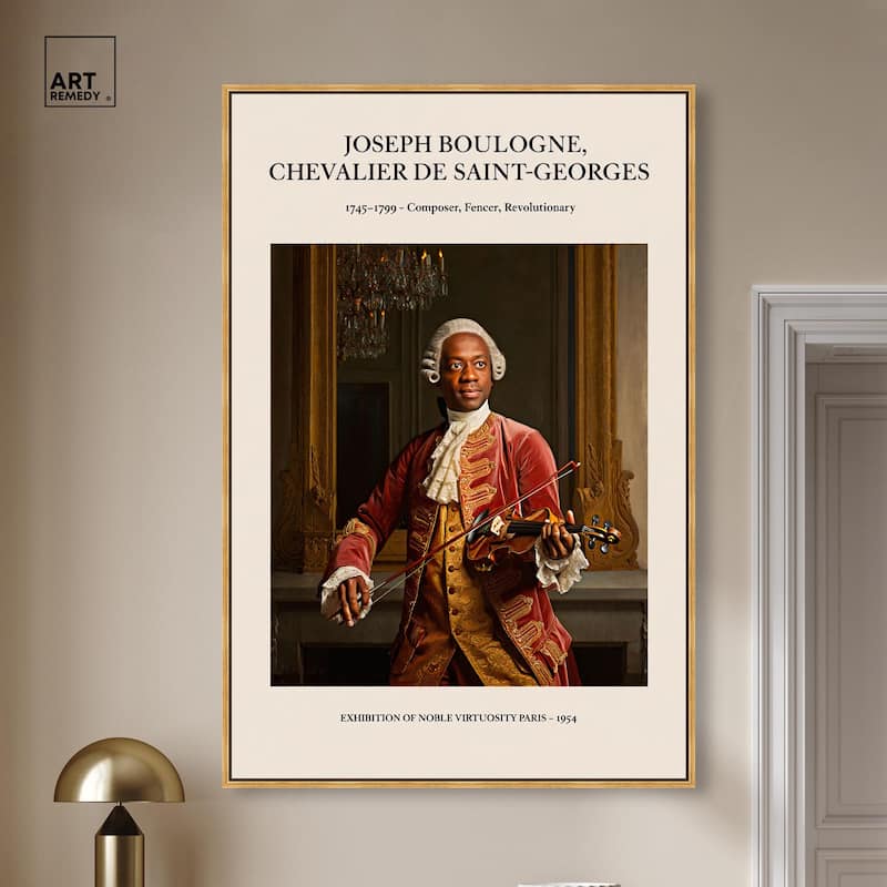 Noble Virtuosity Canvas by Art Remedy