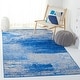 preview thumbnail 7 of 106, SAFAVIEH Adirondack Brynn Modern Abstract Rug 12' Square - Silver/Blue