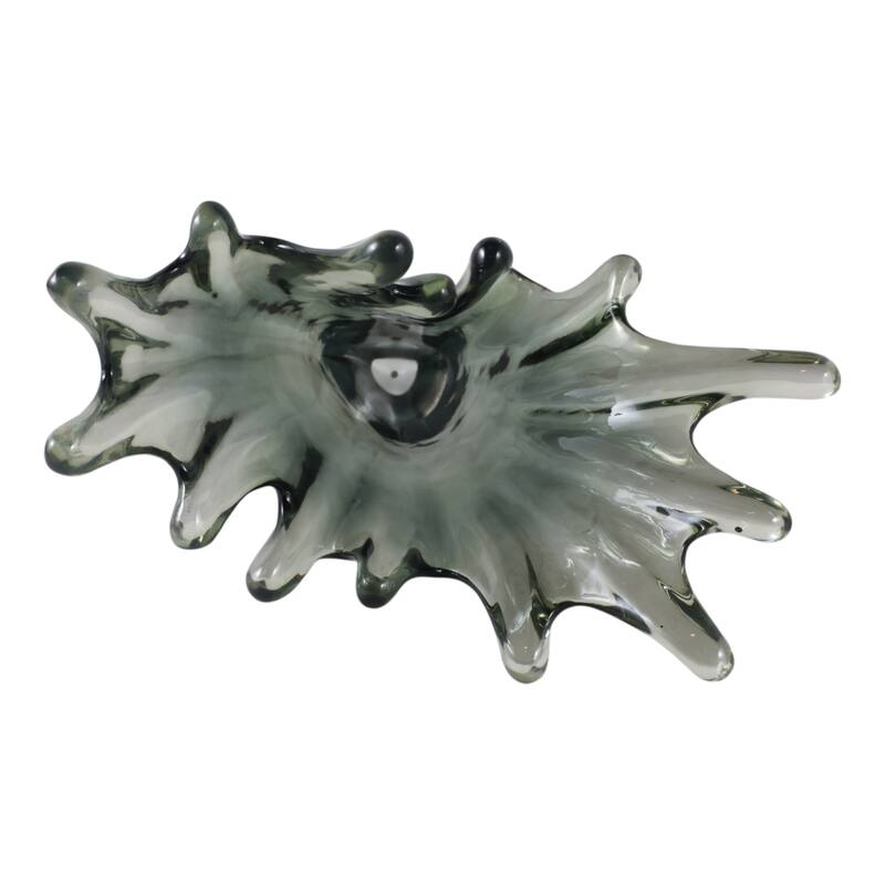 Glass Sculpture Artistic Agua Splash Elegant Decorations Living Room