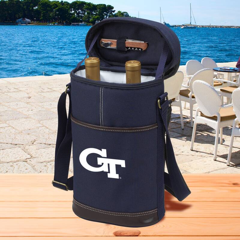 Georgia Tech Yellow Jackets Two Bottle Wine Tote