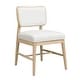 preview thumbnail 8 of 18, Christopher Knight Home - Dining Chair Wood and Rattan with Upholstered Seat, Armless Design, Breathable Cane Back