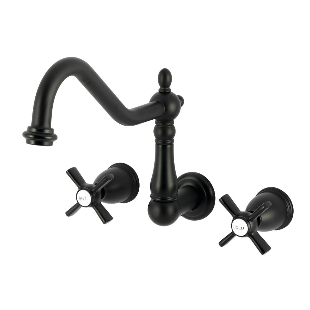 Kingston Brass Millennium Two-Handle Wall Mount Roman Tub Faucet