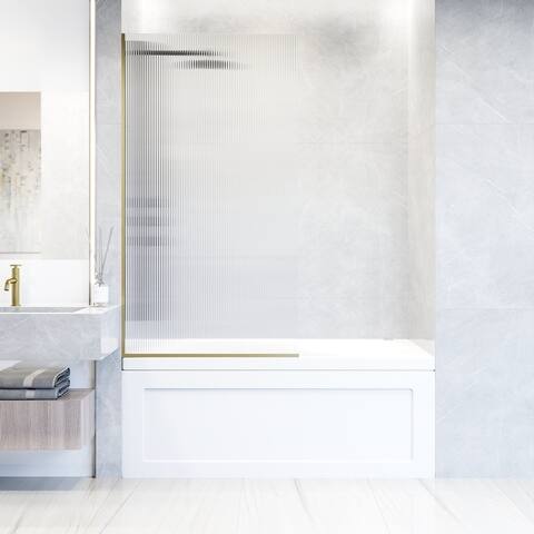 VIGO Zenith 62 in. Tub Screen