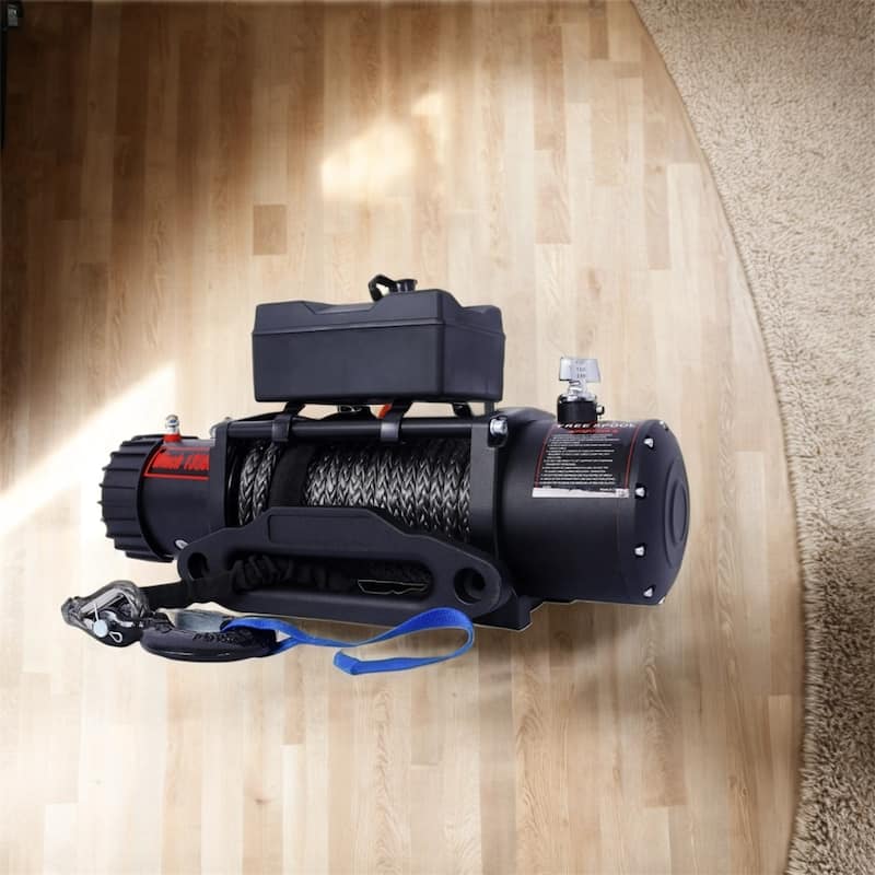 13500 lb Electric Winch with Wireless Remote and 12V DC Power