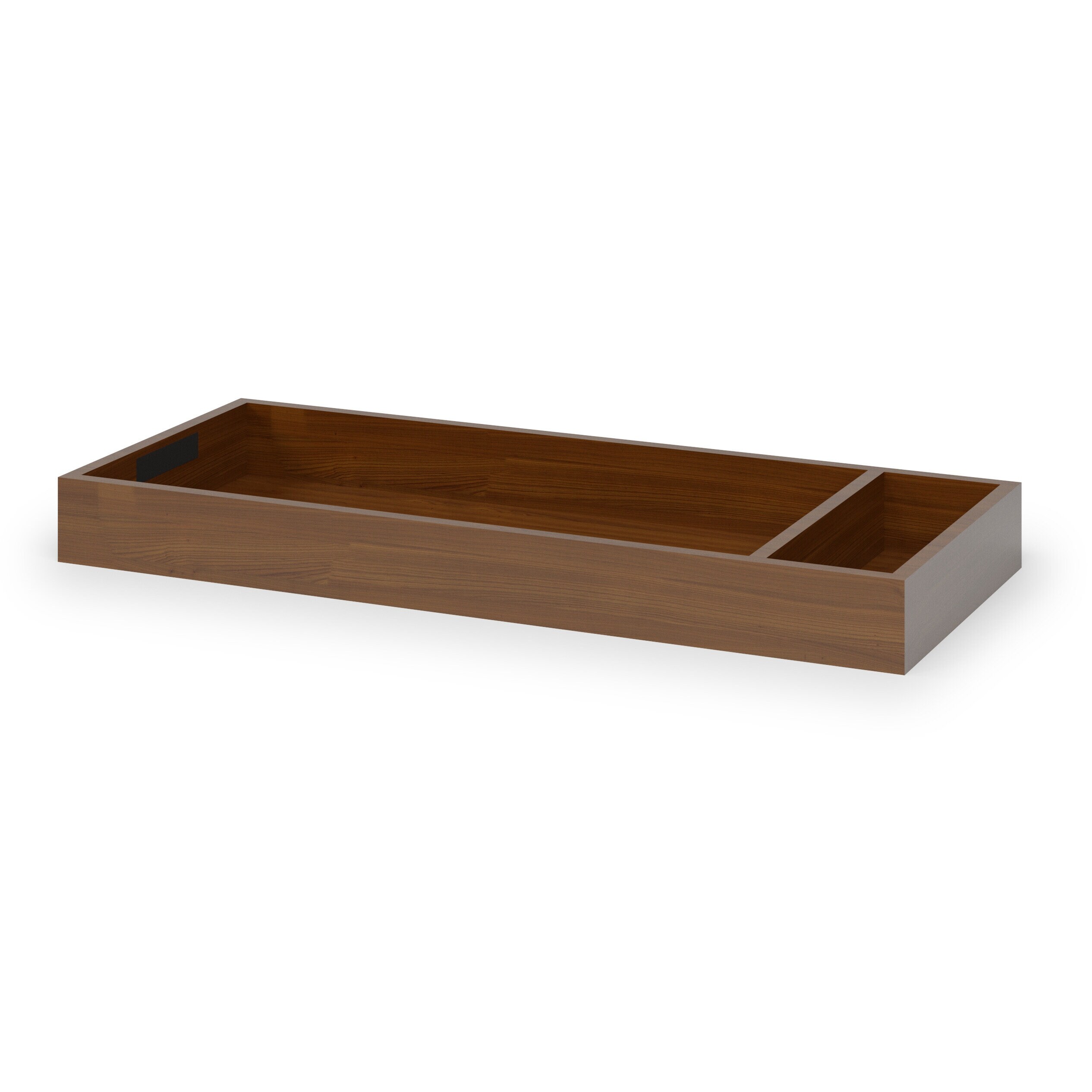Espresso changing table on sale topper