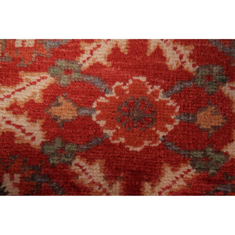 Floral Kazak Oriental Foyer Rug Hand-Knotted Traditional Wool Carpet - 2'0" x 3'0"