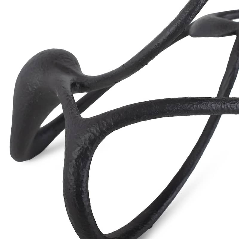 Endro Abstract Sculpture in Black