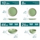 preview thumbnail 17 of 23, vancasso Exquisite Modern Design Stoneware Dinnerware Set